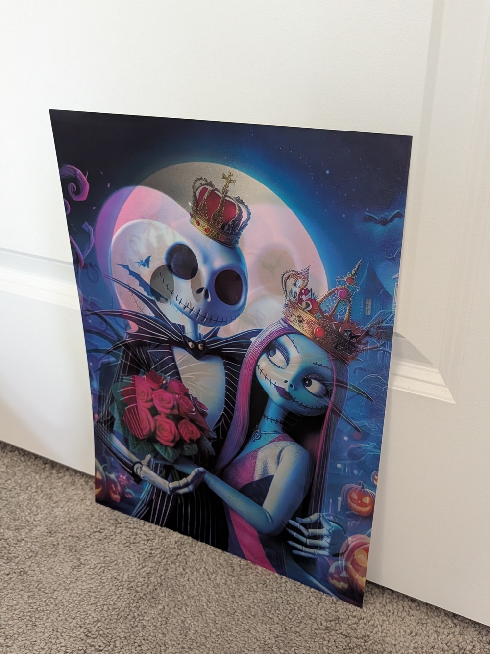 Jack & Sally 3D Lenticular Poster 12x16 Changing Image Wall Art - Picture 5 of 5